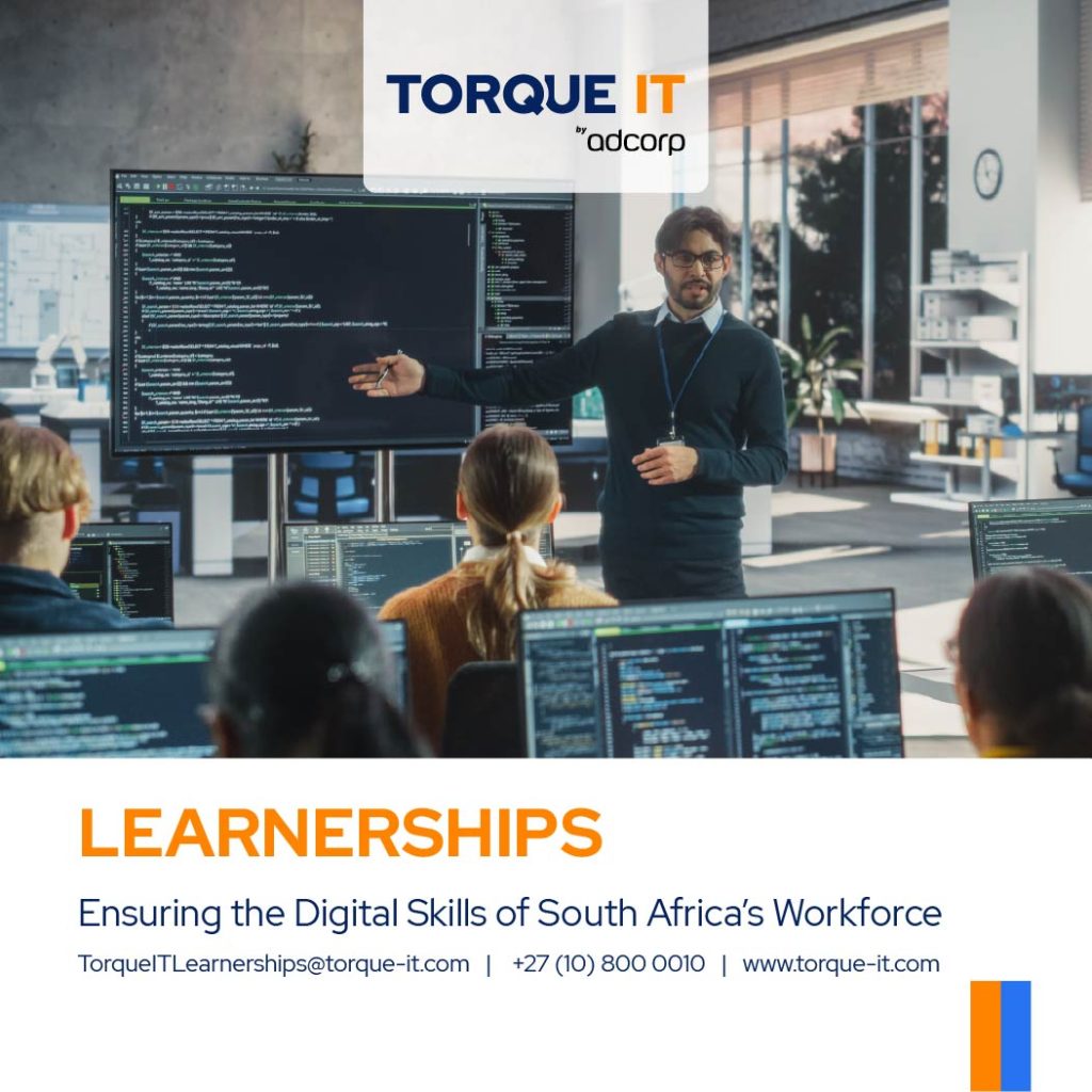 Torque IT Learnership Brochure 2025 cover 01